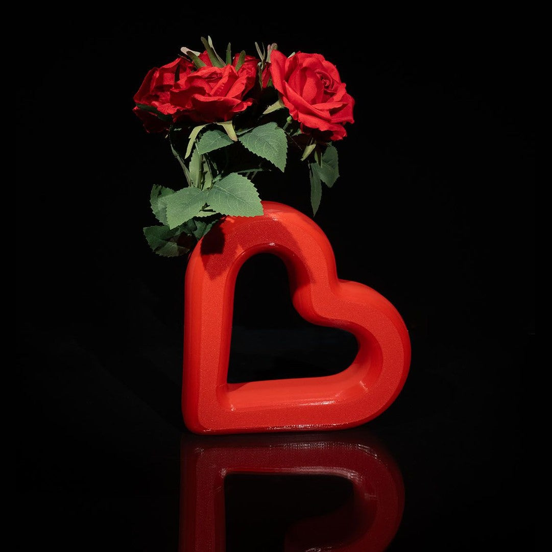 Geometrical Heart Vase